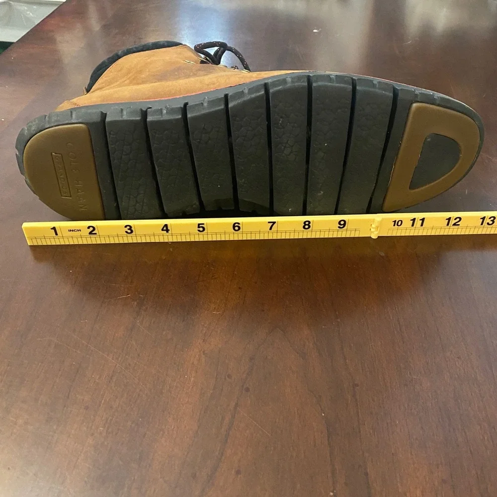 COLE HAAN ZerøGrand‎ Men's Size 12  Brown Black Nubuck Hiker Boots